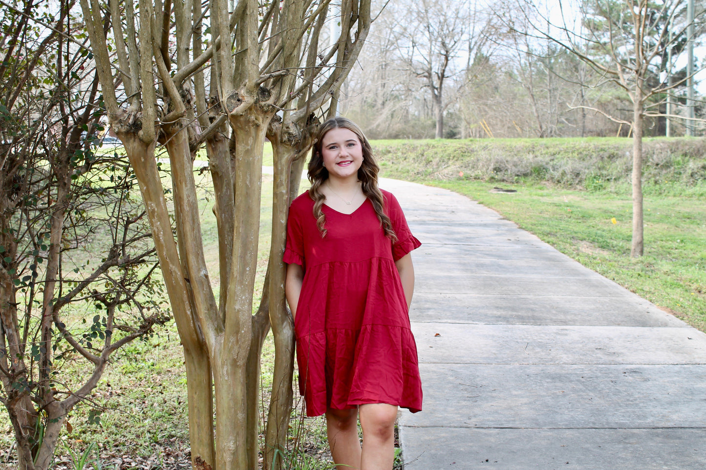 Flutter tiered Dress
